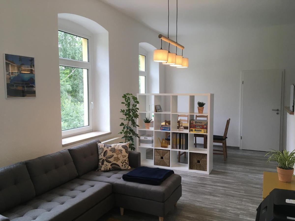Der Graue Salon Apartment Annaberg-Buchholz Luaran gambar